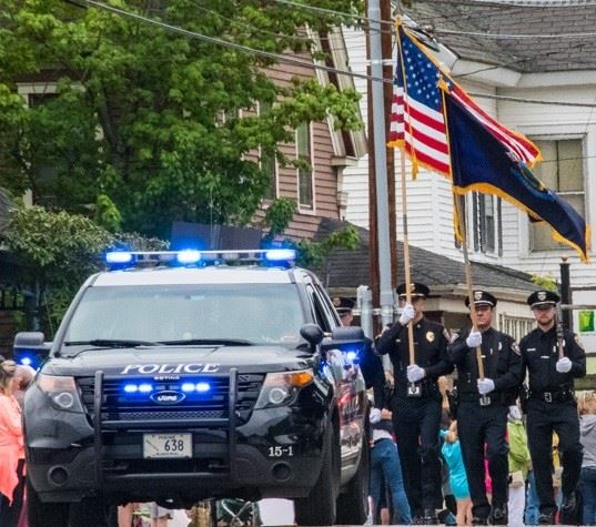 WPD proudly leading the Westbrook Together Days parade