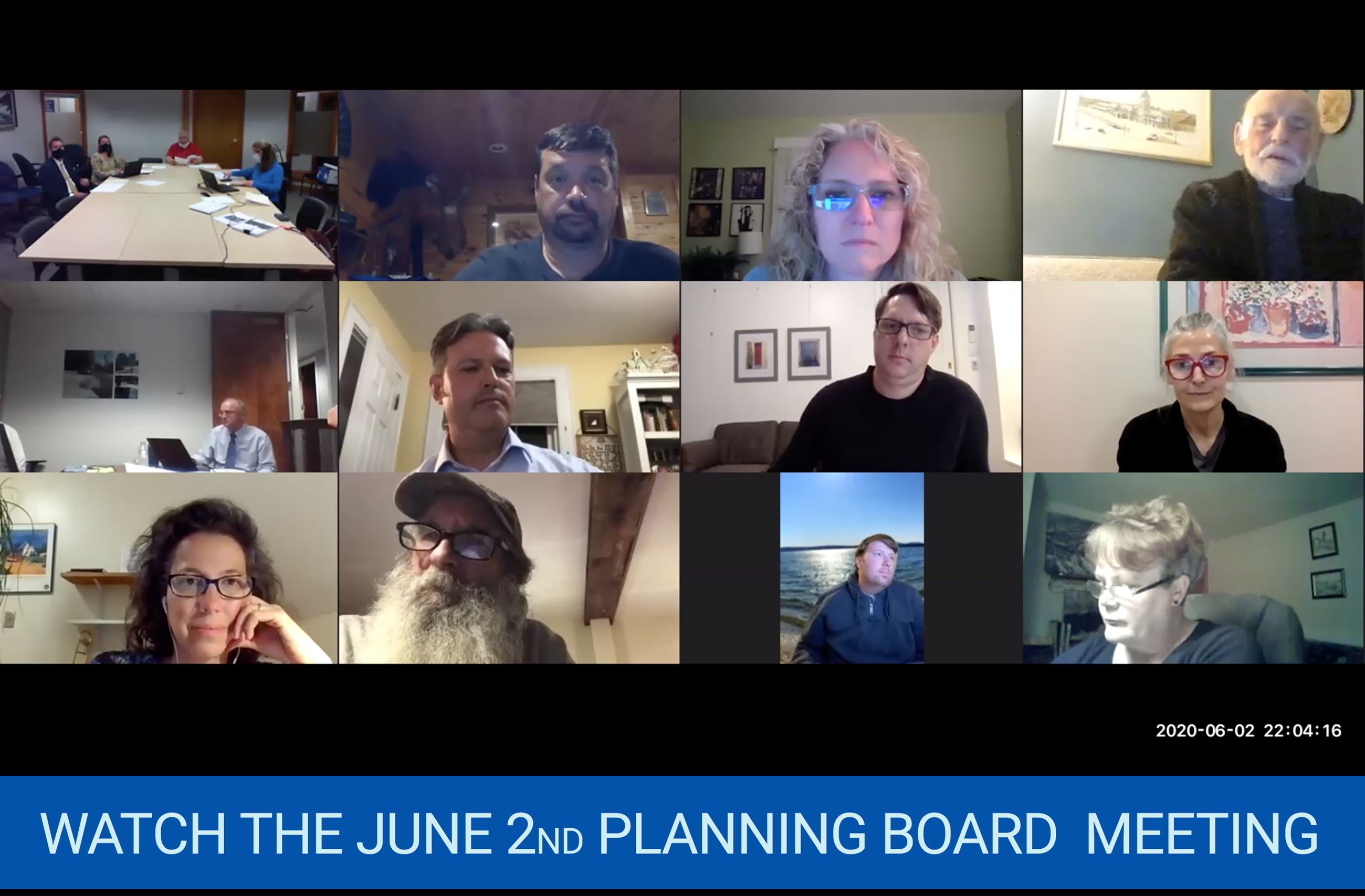 Planning Board June 2nd 2020