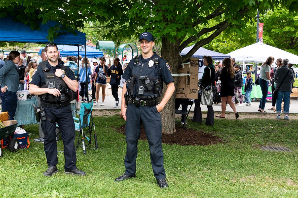 Officers at Westbrook Together Days