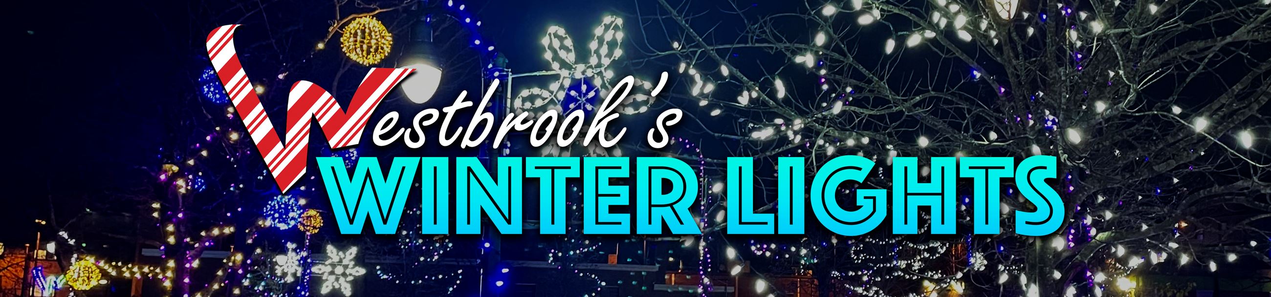 Westbrooks Winter Lights Banner