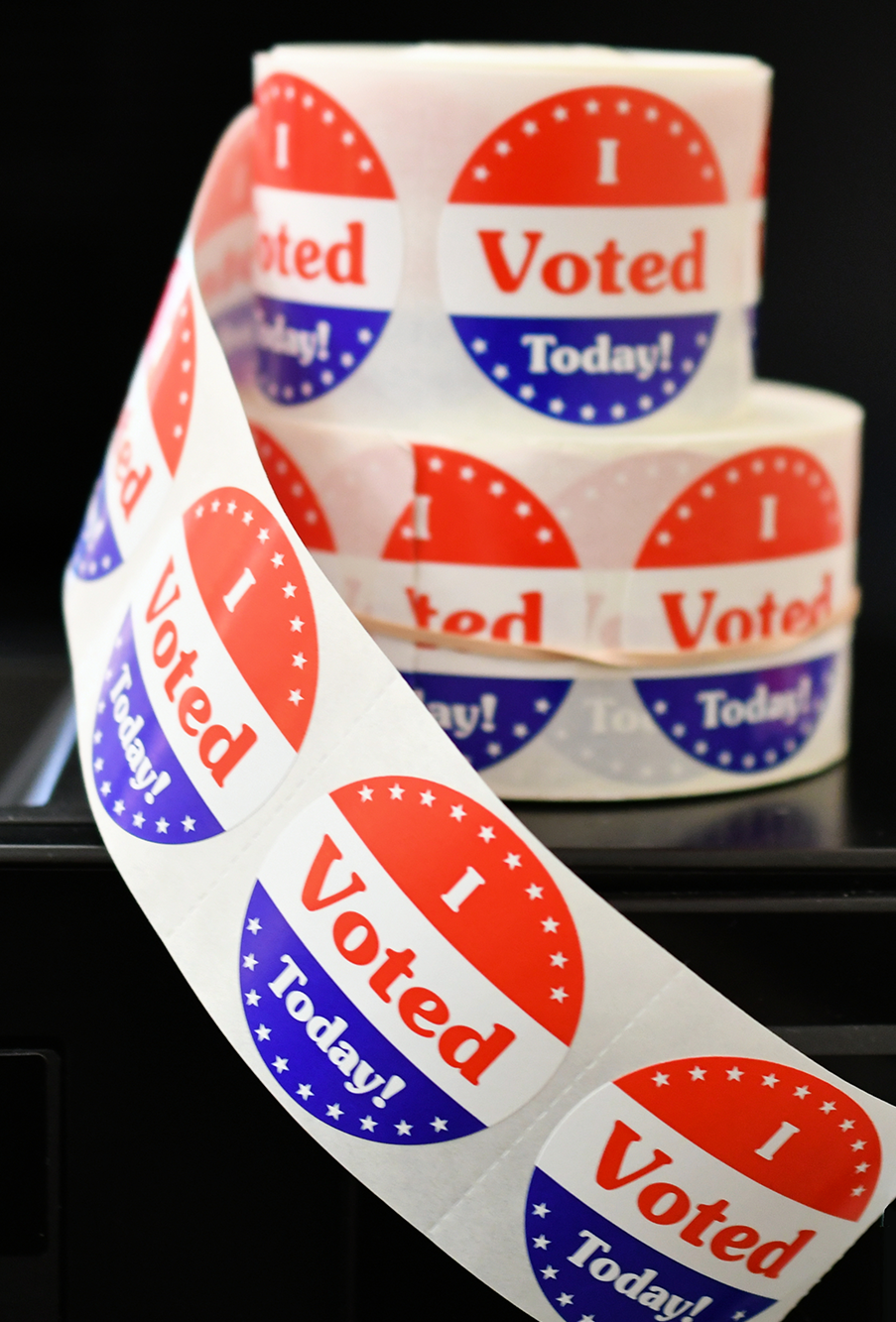 vote sticker roll