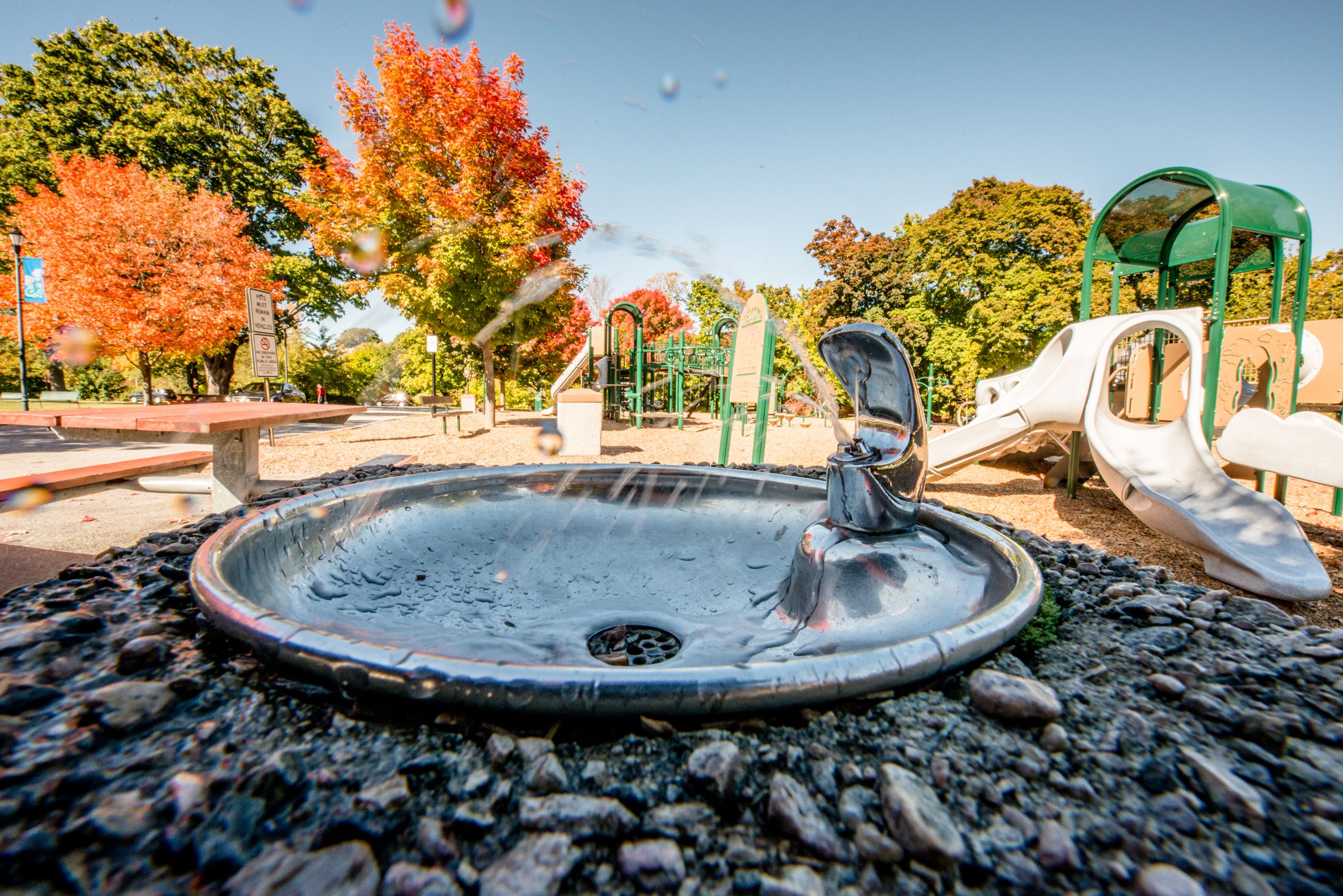 SLINSCOTT-park fountain