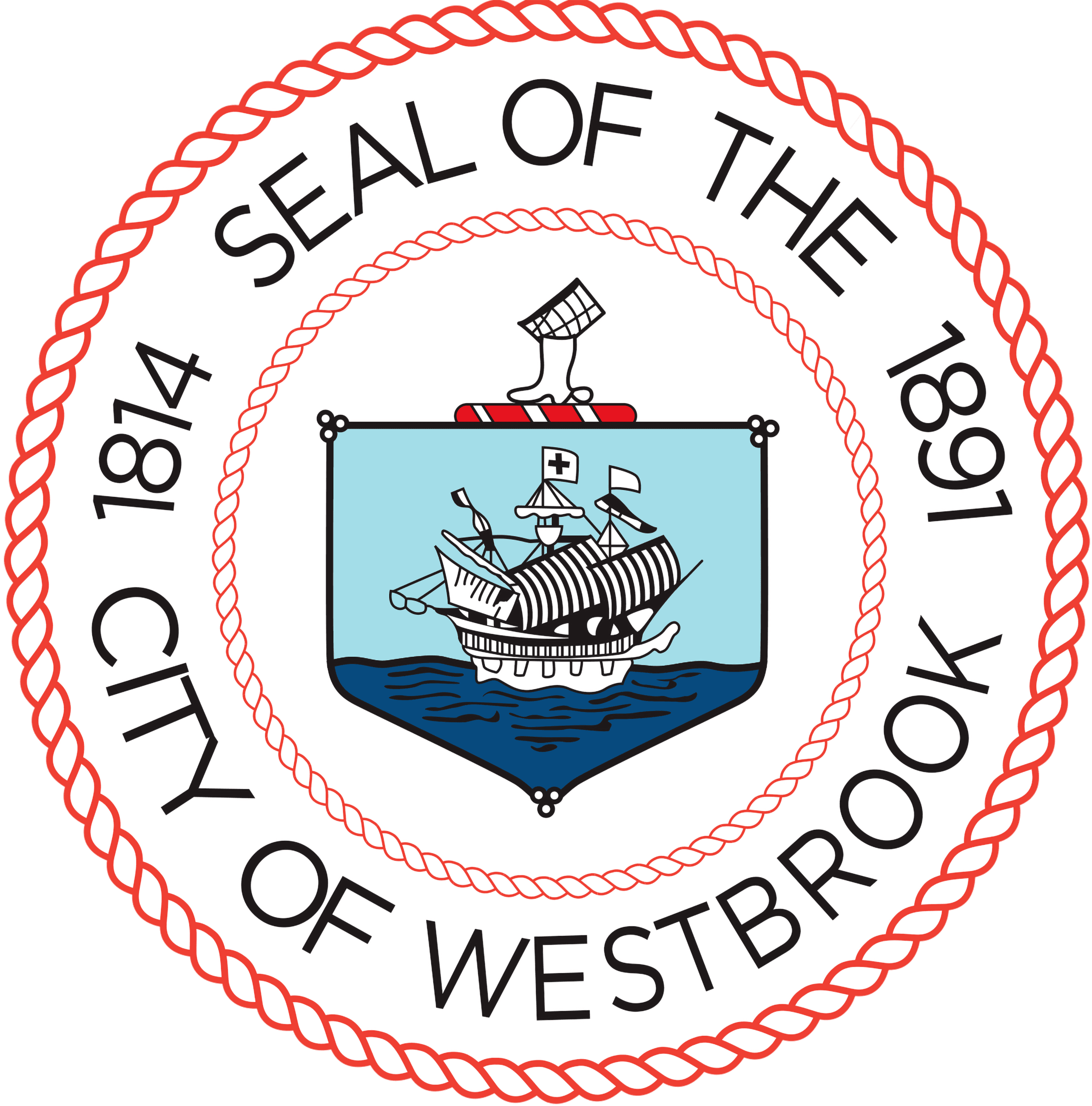 Westbrook City Seal Color